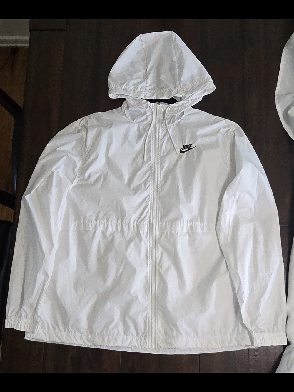 Nike Sportswear Essential Repel Women's Jacket White Large Windbreaker DM6179-10 - Picture 10 of 10